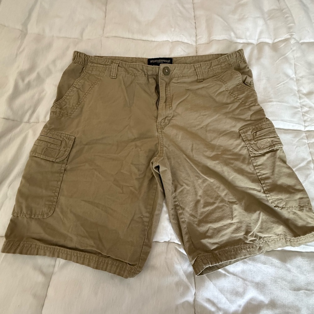 Weatherproof Men's Tan Cargo Shorts